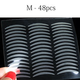 48pcs/tablet Invisible Eyelid Sticker Lace Eye Lift Strips Double Eyelid Tape Adhesive Stickers Eye Tape Tools Lash Tape Makeup