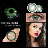 Natural GREEN Color Contact Lenses for Eyes Soft Colored Lenses GREEN Contact Lens Beauty Makeup Beautiful Pupil Contacts