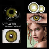 Natural GREEN Color Contact Lenses for Eyes Soft Colored Lenses GREEN Contact Lens Beauty Makeup Beautiful Pupil Contacts