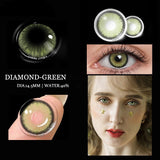 Natural GREEN Color Contact Lenses for Eyes Soft Colored Lenses GREEN Contact Lens Beauty Makeup Beautiful Pupil Contacts