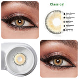 1 Pair Color Contact Lenses Natural Eye Contact Lenses Blue Lenses Pupils Beauty Color Lens Eyes Contacts Cosmetics