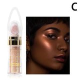 Highlighter Powder Fairy Powder Shimmer Contour Blush Powder Hree-Dimensional Repairing Blush For Girl Face Body