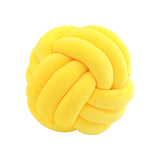 Pisoshare Knotted Ball Throw Pillows Decorative Pillow Cushion for Sofa Decoration Home Cushions 20cm 27cm Hand-made Knot Throw Pillows