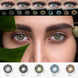 Color Lens Eyes Brown Green Blue Colored Contact Lenses With Free Shipping Korea Natural Color Contact Lenses For Eyes Pupils