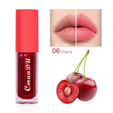 Fruit Lip Gloss Temperature Color Changing Mirror Lip Oil Plumping Moisturizing Reducing Lip Lines Waterproof Lip Balm Cosmetics