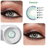 1 Pair Color Contact Lenses Natural Eye Contact Lenses Blue Lenses Pupils Beauty Color Lens Eyes Contacts Cosmetics