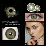 Natural GREEN Color Contact Lenses for Eyes Soft Colored Lenses GREEN Contact Lens Beauty Makeup Beautiful Pupil Contacts