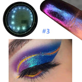Chameleon Monochrome Eyeshadow Metallic Glitter Eye Shadow Palette Powder Radiant Pigment Shiny Eyes Makeup Cosmetics
