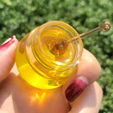 10ML Unisex Honey Lip Oil Moisturizing Nourishing Anti-wrinkle Lip Care Mask Anti-cracking Smooth Lips Sleep Fine Lines Lip Balm