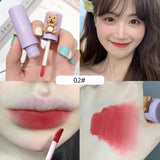 8 Colors Moisturizer Non-Stick Cup Lipstick Velvet Ink Matte Dyeing Lip Gloss Waterproof Long Lasting Lip Tint Korean Cosmetics