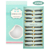 10 Pairs 3D Faux Mink Lashes Fluffy Soft Wispy Volume Natural Long False Eyelashes Eyelash Extension Reusable Eyelashs Makeup