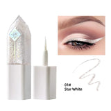 5 Colors Eye Shadow Pearlescent Diamond Eye Shadow Liquid Sequins Smooth Shiny Eye Liners Liquid Glitter Eyeliner Cosmetics