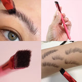 1PCS Wild Eyebrow Brush Square Stereoscopic Painting Hairline Eyebrow Paste Concealer Artifact Eyebrow Brush Brow Makeup Brushes