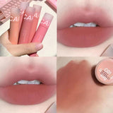 5 Colors Velvet Matte Lip Gloss Liquid Lipstick Waterproof Long Lasting Women Lip Tint Student Lip Glaze Cosmetics Korean Makeup