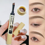 3/1 Pc Waterproof Eyebrow Cream Knife Edge Design Ultra-thin Eyebrow Pencil Sweat-proof Easy To Color Eye Cosmetic Makeup New