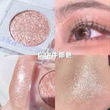 Gorgeous Glitter Eyeshadow Earth Tones Long Lasting Waterproof Eyeshadow Pearlescent Glitter Shimmer Eye Shadow Makeup Cosmetics