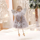 Navidad Xmas Tree Pendant Ornaments 2023 New Year Gifts Christmas Angel Dolls Christmas Decoration for Home Natal Noel Deco