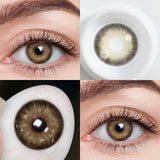 Pair Colored Contact Lenses Natural Look Fast Delivery Brown Eye Lenses Gray Contact Green Eye Lenses Blue Lenses