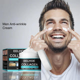 Hyaluronic Acid Face Cream Men Lift Anti-Wrinkle Firming Shrink Pores Day Cream Moisturizing Whitening Cream For Men Skin Care