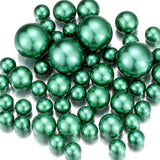 100Pcs Floating No Hole Pearls - Jumbo/Assorted Sizes Vase Decorations Includes Transparent Water Gels for for Wedding Decor
