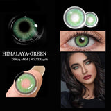 Natural GREEN Color Contact Lenses for Eyes Soft Colored Lenses GREEN Contact Lens Beauty Makeup Beautiful Pupil Contacts