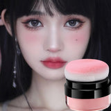 4 Colors Matte Blush Makeup Palette Mineral Powder Red Rouge Waterproof Long-lasting Natural Cream Cheek Tint  Blush Cosmetic