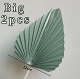 Palm Spear Cake Topper Happy Birthday Palm Leaf Decoration Cake Decorating Wedding Baking Dessert Table Party Favors