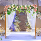 Hot Sale Wedding Arch Square Iron Balloon Frame Metal Wrought Flower Stand Rack Birthday Party Decoration Supplies