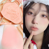 Monochrome Blush Peach Cream Makeup Blush Palette Cheek Contour Blush Cosmetics Blusher Korean Makeup Rouge Cheek Tint Blusher